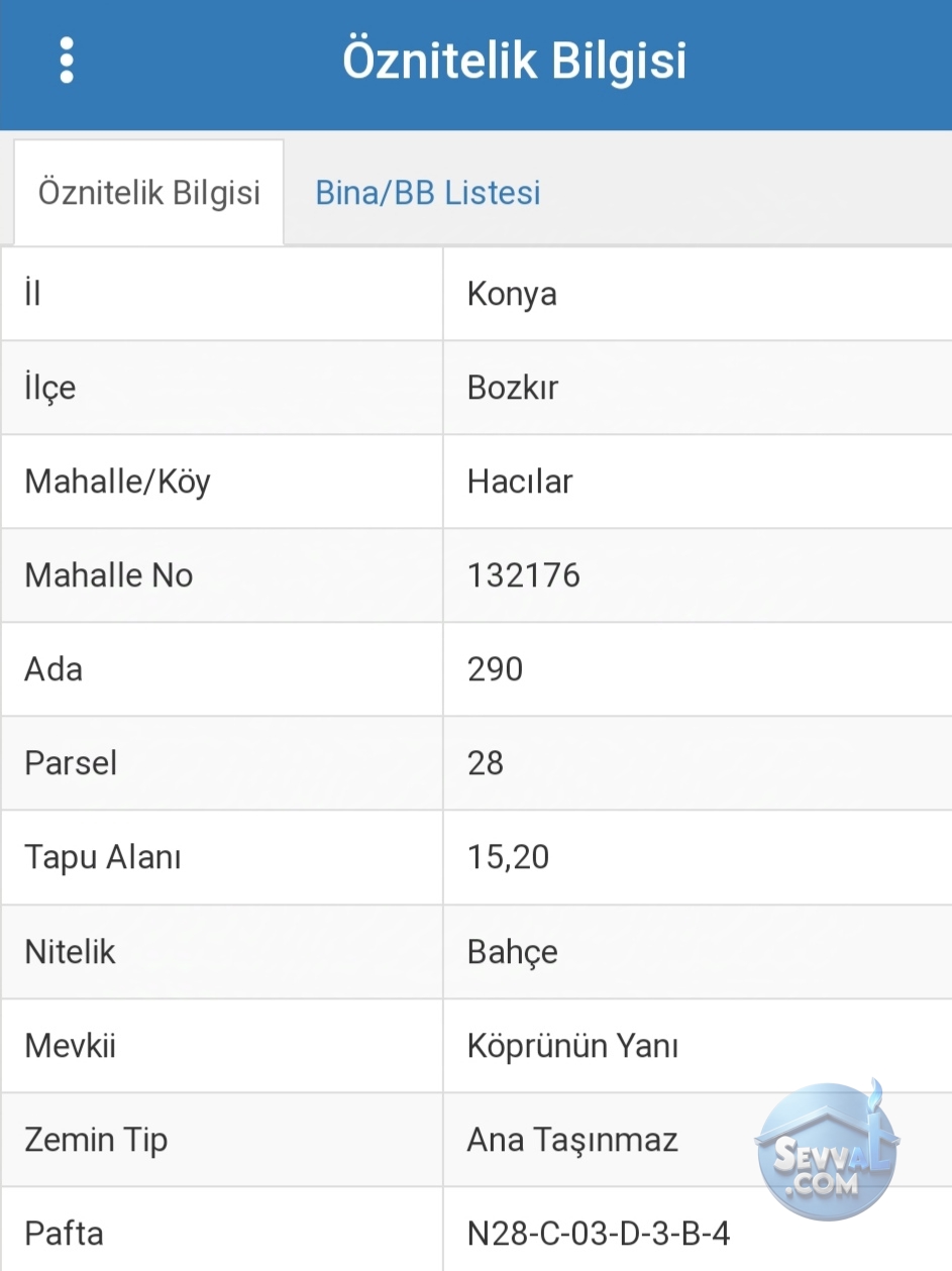 KONYA BOZKIR HACILAR KÖYÜNDE 15 M² BAHÇEMİZ SATILIKTIR. - Konya Bozkır fotoğraf 2