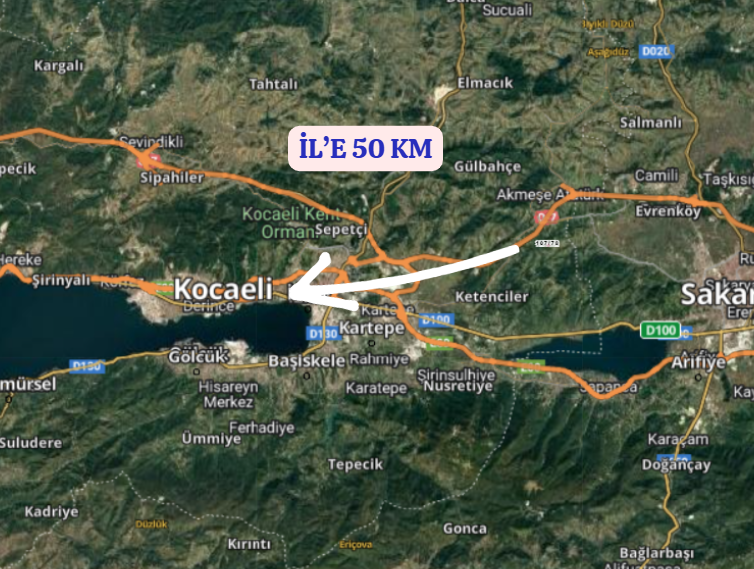 KOCAELİ İZMİT HASANCIKLAR  KÖYÜNDE 2.614 M²  TARLA  SATILIKTIR - KOCAELİ İZMİT fotoğraf 9