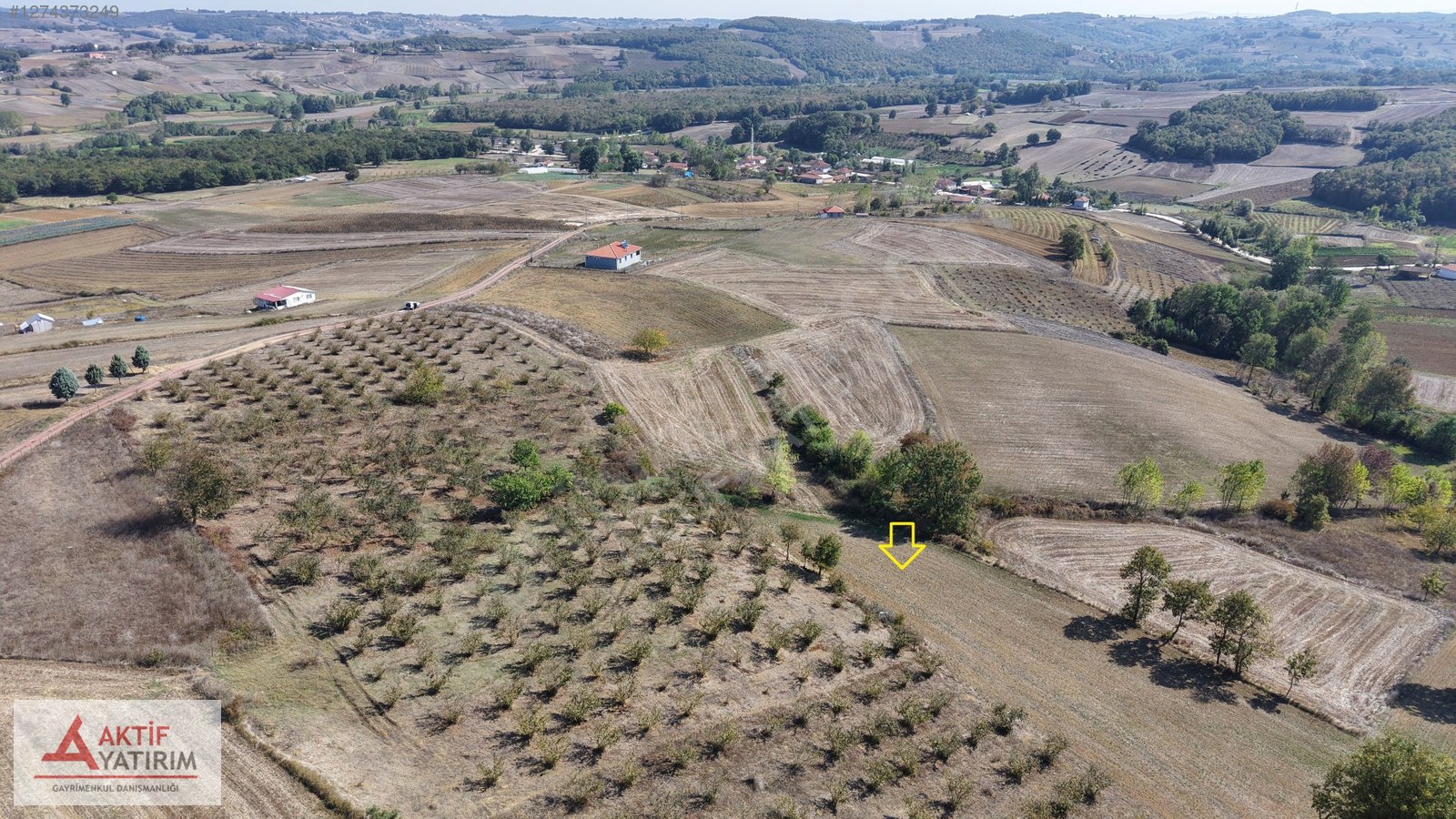 KANDIRA'DA YERLEŞİM KENARI TERAS KONUMDA 1210 M2 SATILIK TARLA - KOCAELİ KANDIRA fotoğraf 17