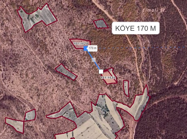 KÜTAHYA EMET AYDINCIK KÖYÜ’NDE 5900 M² TARLA SATILIKTIR - KÜTAHYA EMET fotoğraf 3