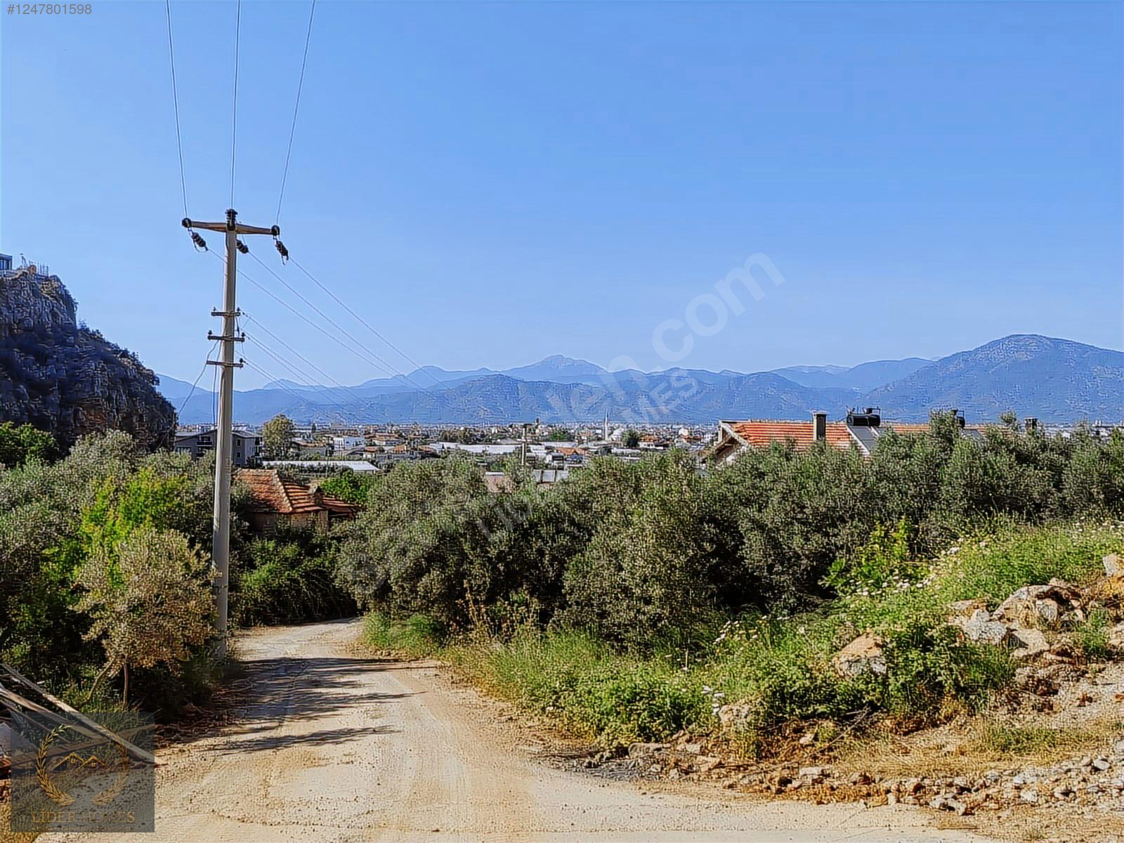FETHİYE PAZARYERİ MAH 590M İMAR SINIRI İÇERİSİNDE SATILIK TARLA - MUĞLA FETHİYE fotoğraf 6
