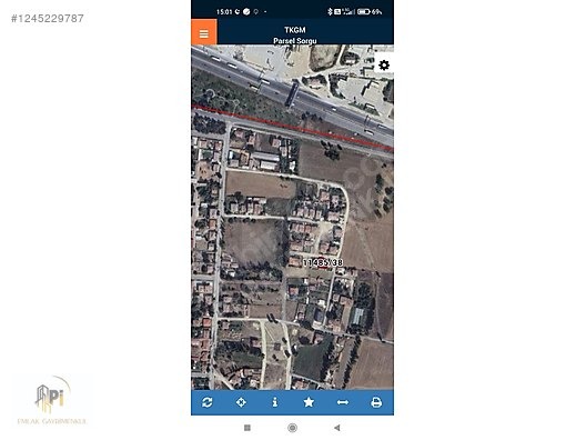 Pİ EMLAK'tan ÇUKURHİSAR'da İMARLI ARSA APART TAKASI OLUR - ESKİŞEHİR TEPEBAŞI fotoğraf 2