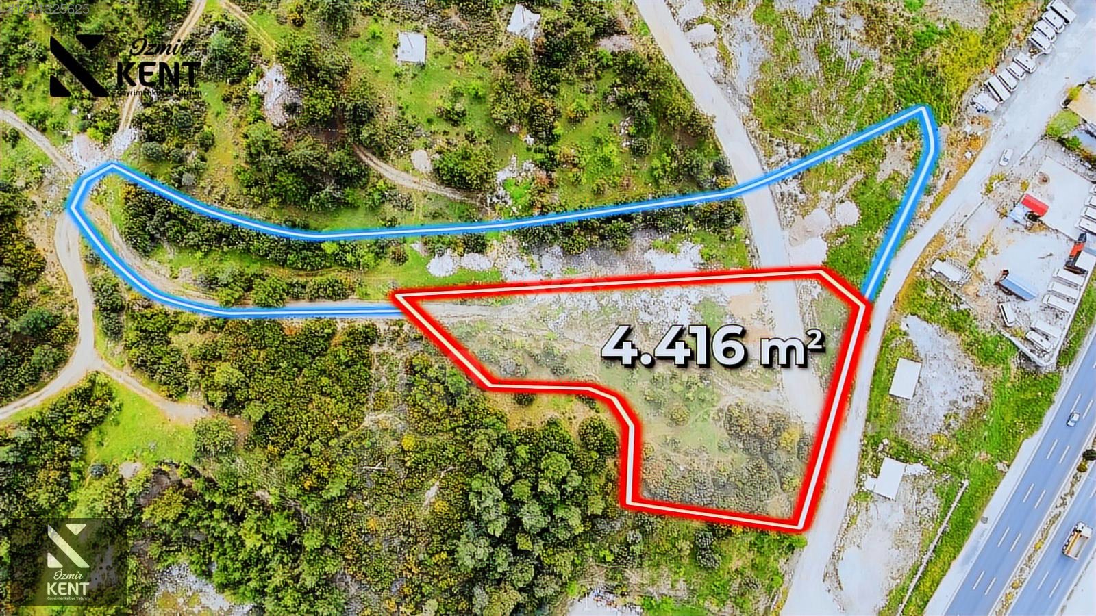 Kemalpaşa Osb Satılık 4.416 m2 Arsa - İZMİR KEMALPAŞA fotoğraf 4
