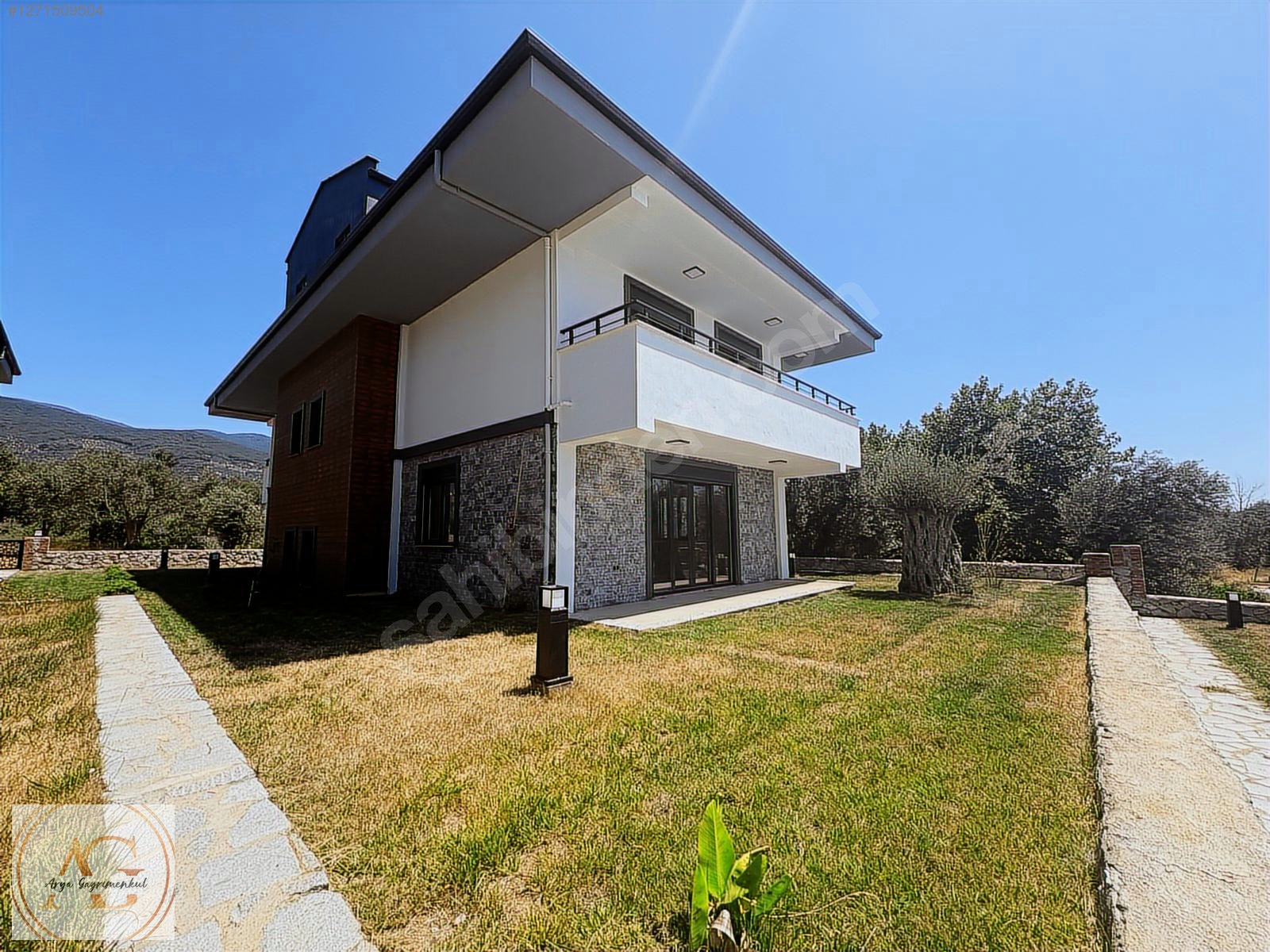 ARYA'DAN GÜRE'DE DAĞ VE DENİZ MANZARALI HAVUZLU 3+1 VİLLA - BALIKESİR EDREMİT fotoğraf 20