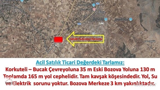 Çevreyoluna Cepheli Ticari Tarla - ANTALYA KORKUTELİ fotoğraf 7