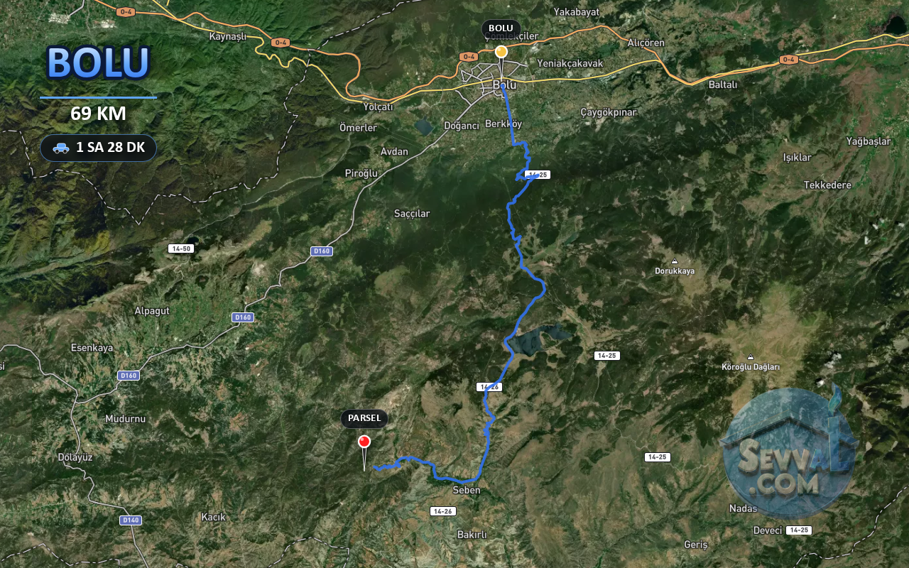BOLU SEBEN YAĞMA  KÖYÜNDE 1.600 M²  TARLA  SATILIKTIR - BOLU SEBEN fotoğraf 6
