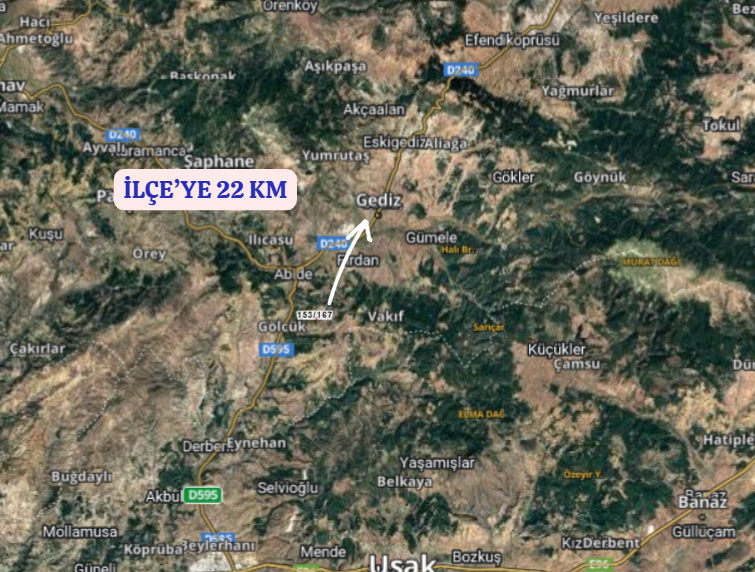 KÜTAHYA GEDİZ GÖLCÜK  MH.  6.714 M² TARLA SATILIKTIR - KÜTAHYA GEDİZ fotoğraf 4