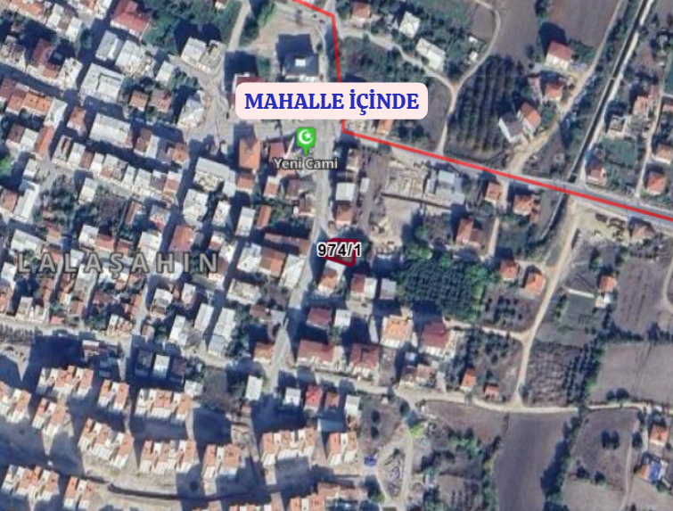 BURSA M.KEMAL PAŞA  LALAŞAHİN MAHALLESİNDE 322 M²  ARSA SATILIKTIR - BURSA MUSTAFAKEMALPAŞA fotoğraf 5