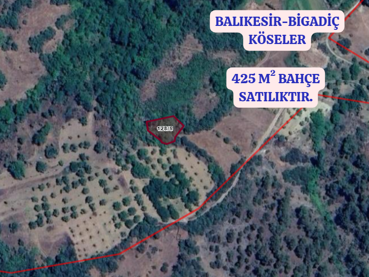 BALIKESİR BİGADİÇ KÖSELER  KÖYÜNDE 425 M² BAHÇE  SATILIKTIR - BALIKESİR BİGADİÇ fotoğraf 2