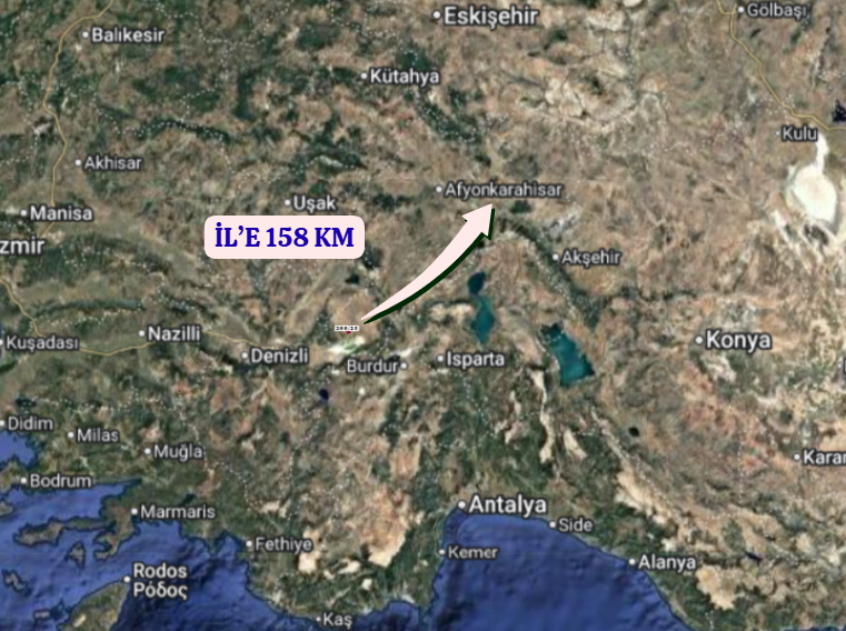 AFYONKARAHİSAR DAZKIRI ESENTEPE  KÖYÜNDE 1.755  M² TARLA  SATILIKTIR - AFYONKARAHİSAR DAZKIRI fotoğraf 6