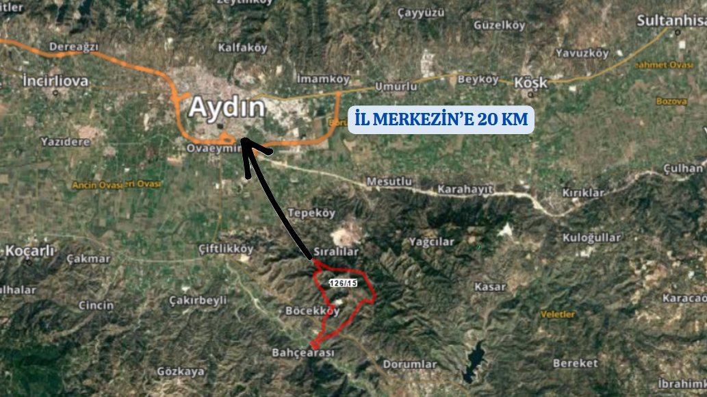 AYDIN EFELER BADEMLİ KÖYÜNDE 500 M² ARSA SATILIKTIR. - AYDIN EFELER fotoğraf 7