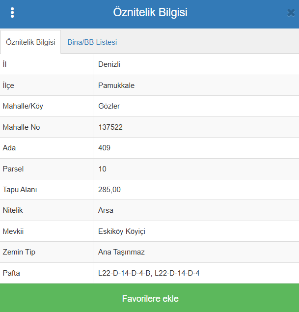 DENİZLİ PAMUKKALE GÖZLER  KÖYÜNDE 285 M² ARSA SATILIKTIR - DENİZLİ PAMUKKALE fotoğraf 8