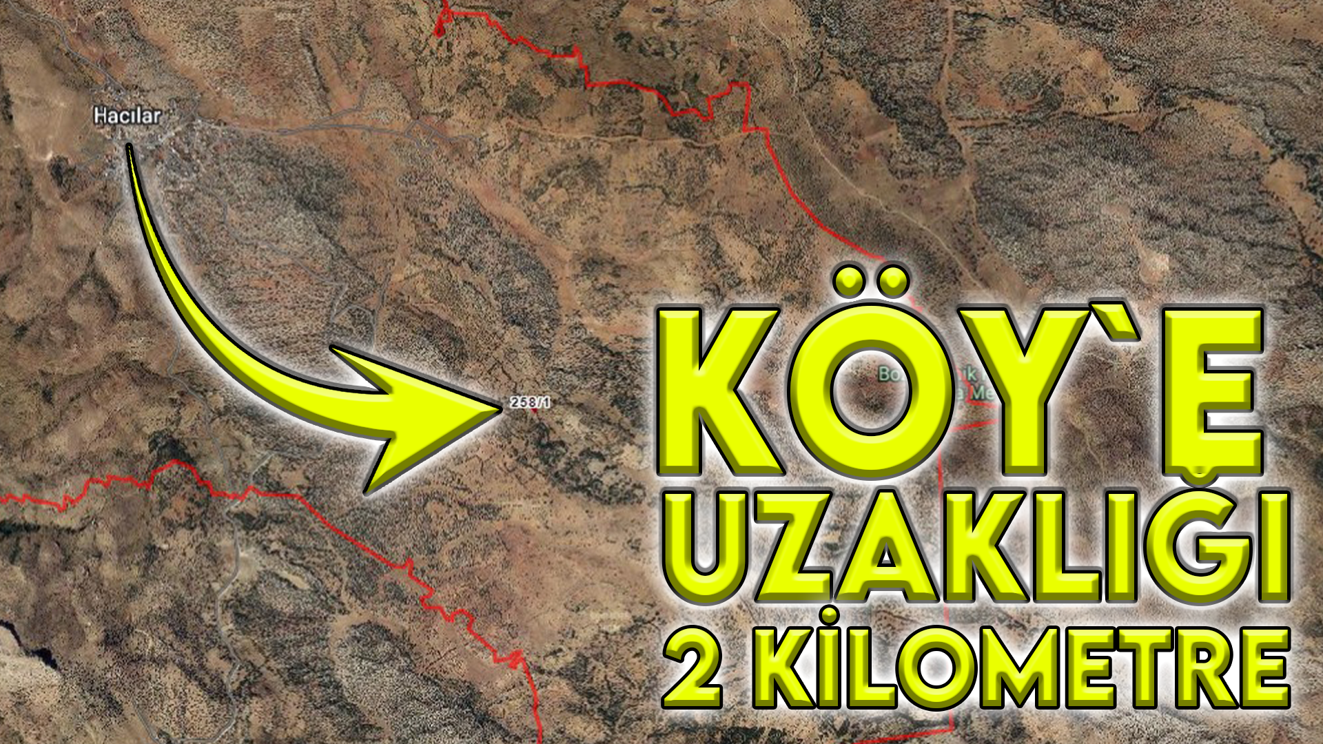 KONYA BOZKIR HACILAR KÖYÜNDE 1.473 M2 TARLA SATILIKTIR. - KONYA BOZKIR fotoğraf 4