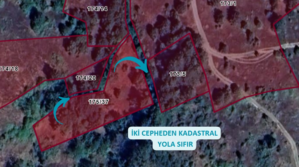 BURSA ORHANELİ DAĞGÜNEY KÖYÜ’NDE 1.365 M² BAHÇE SATILIKTIR. - BURSA ORHANELİ fotoğraf 3