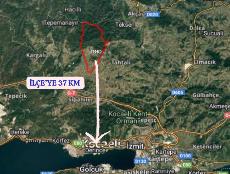 KOCAELİ DERİNCE KARAGÖLLÜ MAHALLESİNDE  289 M² BAHÇE  SATILIKTIR - KOCAELİ DERİNCE fotoğraf 6