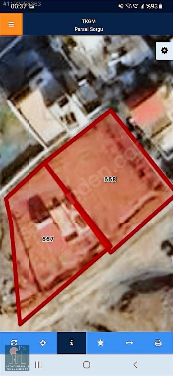 KURTULUŞ EMLAKTAN İMES SİTESİ KARŞISINDA 635 M2 SATILIK ARSA - HATAY İSKENDERUN fotoğraf 2