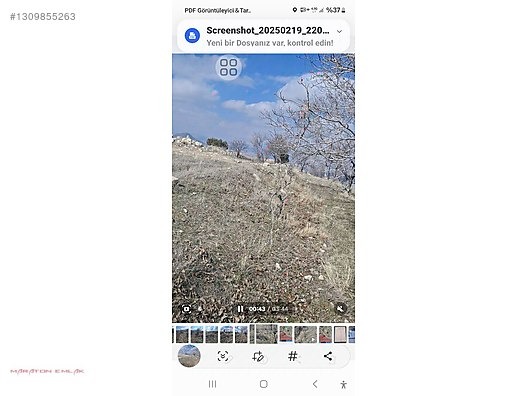 KEMER DE ŞEHİR MANZARALI 7500M2 İÇİNDE 50 KADAR YETİŞMİŞ CEVİZ - BURDUR KEMER fotoğraf 20