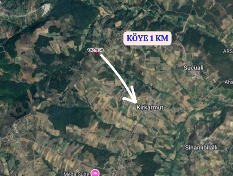 KOCAELİ KANDIRA KIRKARMUT   KÖYÜNDE 5.966 M²  TARLA  SATILIKTIR - KOCAELİ KANDIRA fotoğraf 6