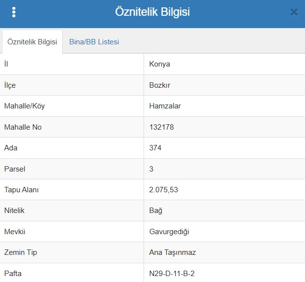 KONYA BOZKIR HAMZALAR KÖYÜNDE 2.075M² BAĞIMIZ SATILIKTIR. - KONYA BOZKIR fotoğraf 5