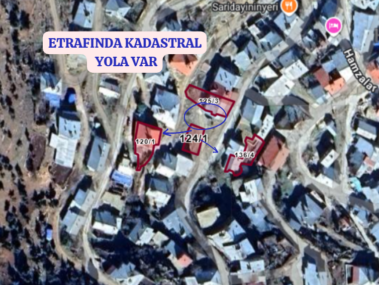 KONYA BOZKIR HAMZALAR MAHALLESİNDE 171 M²  İMARLI ARSA  SATILIKTIR - KONYA BOZKIR fotoğraf 3