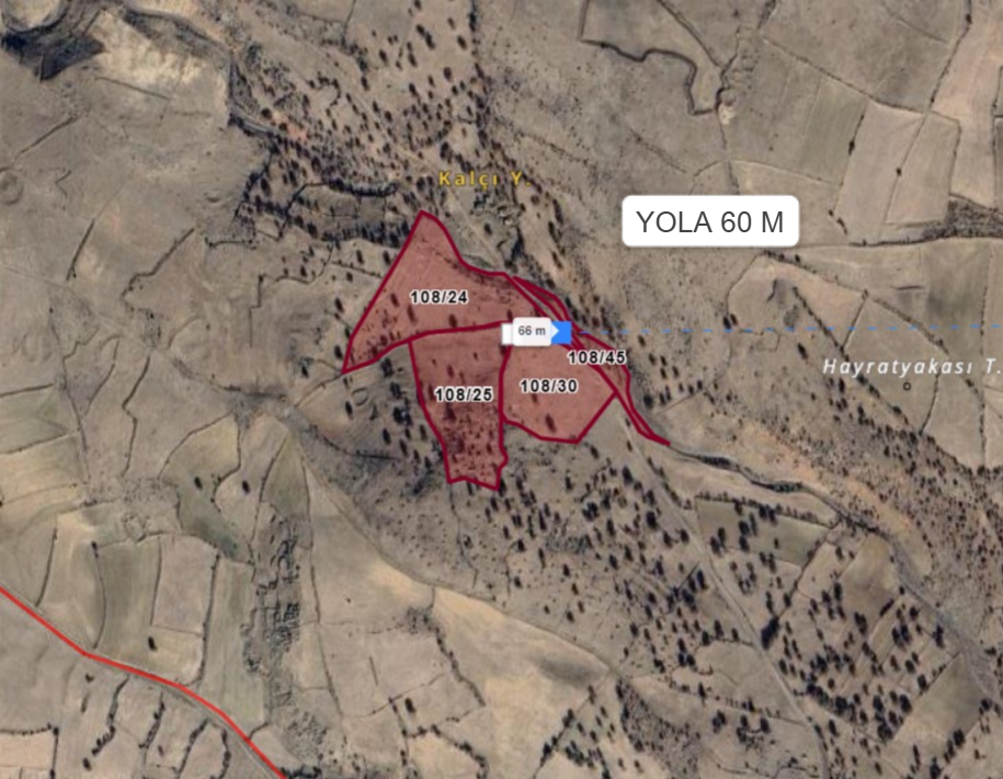 KONYA EMİRGAZİ EKİZLİ KÖYÜ ’NDE  22.066  M² TARLA SATILIKTIR - KONYA EMİRGAZİ fotoğraf 3