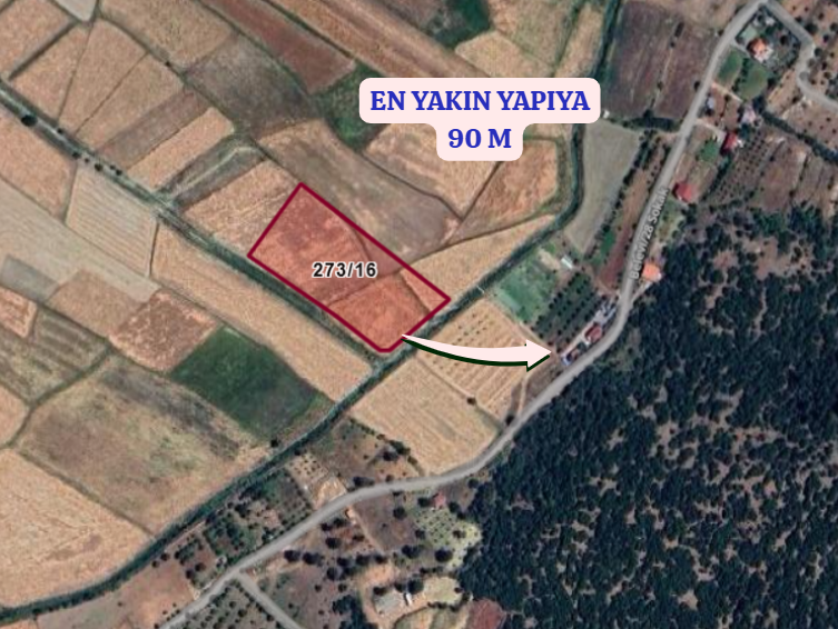 DENİZLİ ÇAMELİ BELEVİ  KÖYÜNDE 6.773  M² TARLA  SATILIKTIR - DENİZLİ ÇAMELİ fotoğraf 4