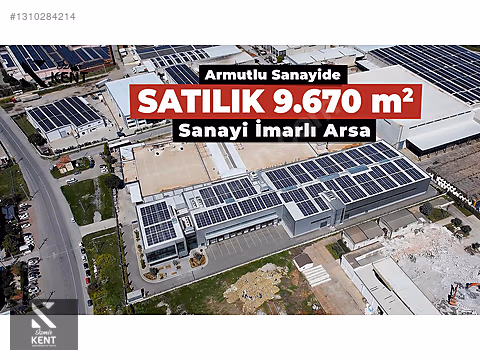 Kemalpaşa Armutlu Satılık 9.670m2 Sanayi İmarlı Arsa - İZMİR KEMALPAŞA fotoğraf 8