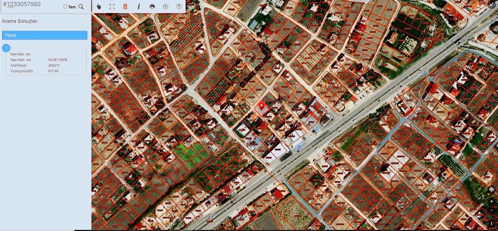 ANTAKYA KUZEYTEPE GIDA TARIM ARKASI ÇEVREYOLUNDAN 5.PARSEL 617M2 - HATAY ANTAKYA fotoğraf 4