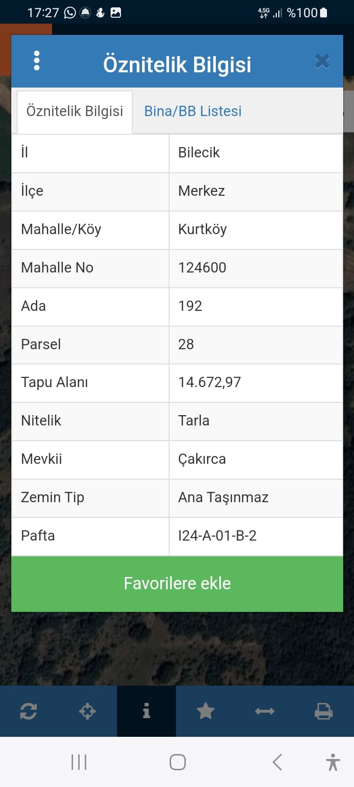 8 bin m2 BİLECİK MERKEZ KURTKÖY MÜSTAKİL TAPULU - BİLECİK MERKEZ fotoğraf 2