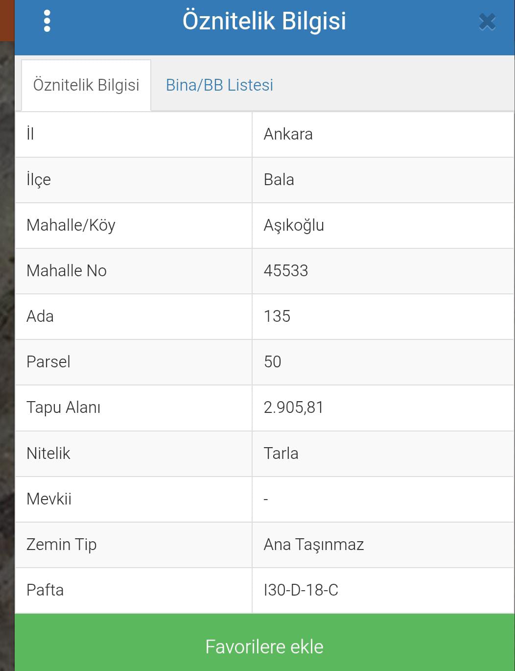 ANKARA BALA AŞIKOĞLU 2.905 m² TARLAMIZ  SATILIKTIR. - ANKARA BALA fotoğraf 2