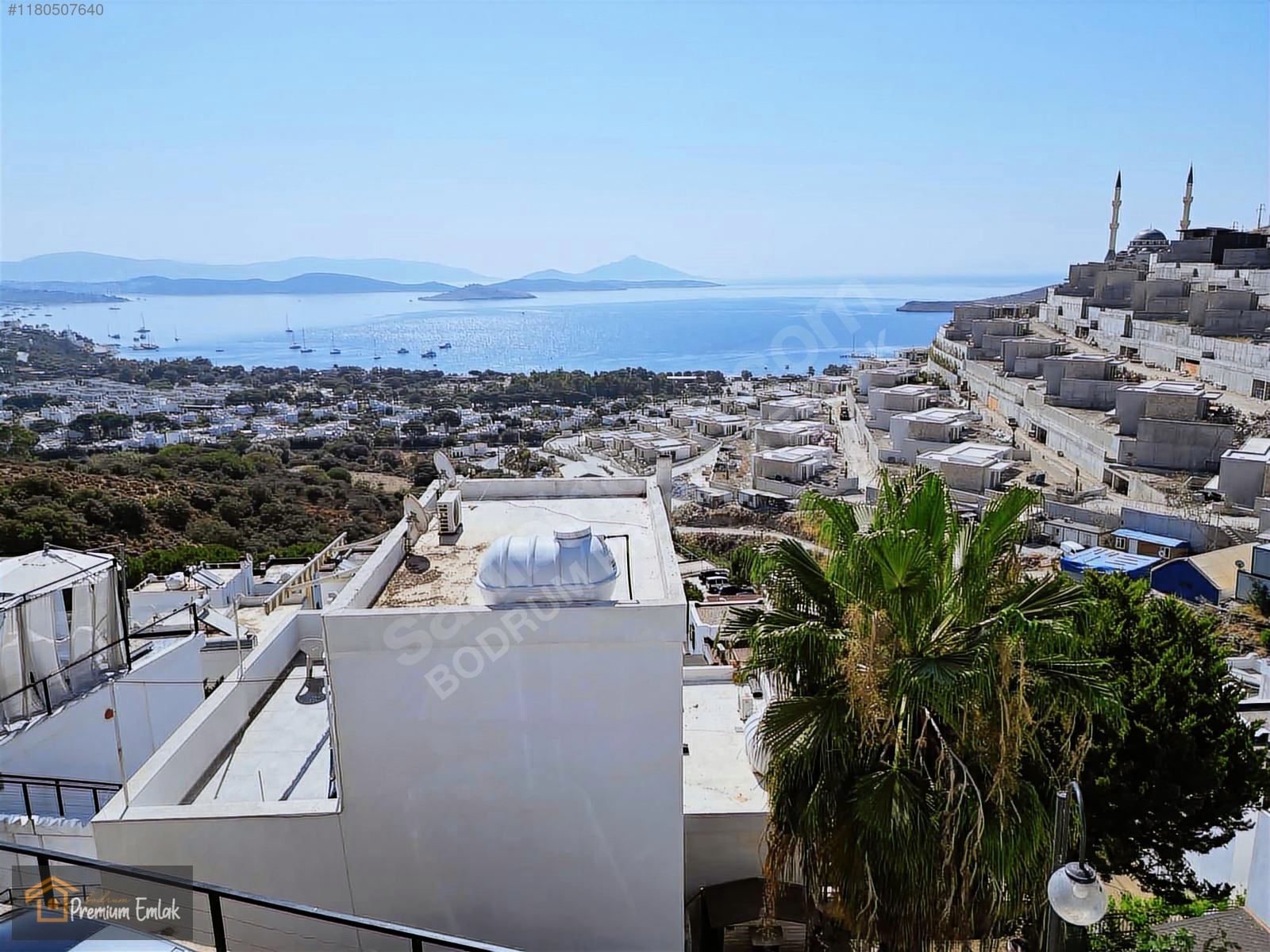 YAHŞİDE FULL DENİZ MANZARALI TAM MÜSTAKİL ÖZEL PLAJLI 4+1 VİLLA - MUĞLA BODRUM fotoğraf 8