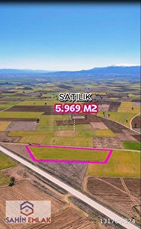 ŞAHİN EMLAKTAN ACIPAYAM YEŞİLYUVA MAH. SATILIK 5.969 M2 TARLA - DENİZLİ ACIPAYAM fotoğraf 2