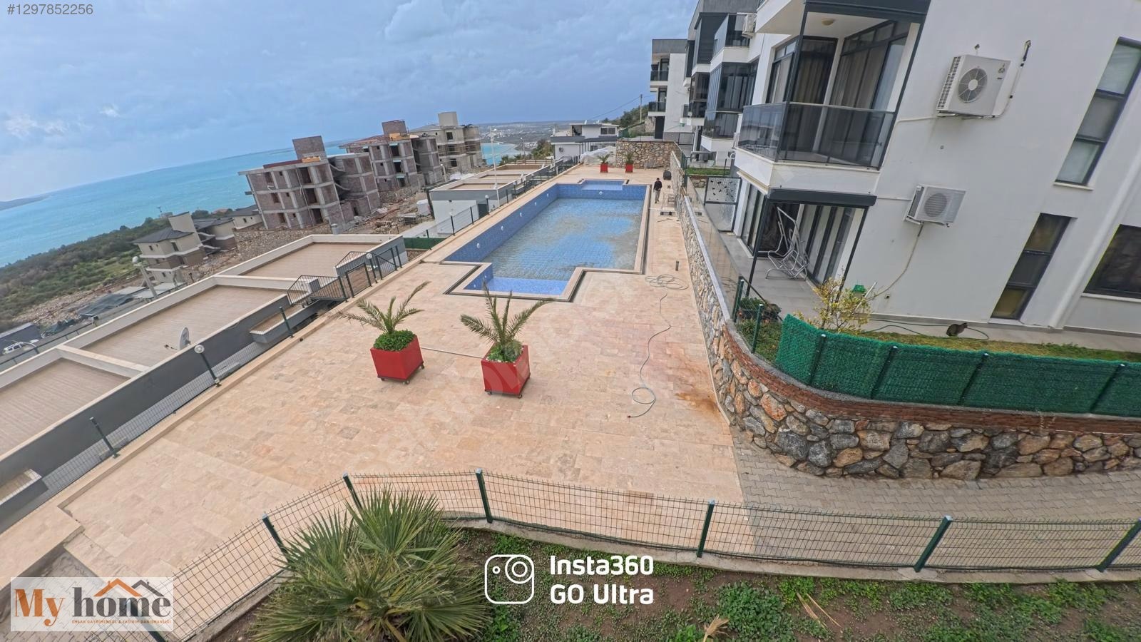 Didim Akbük'te Deniz Manzaralı, Eşyalı 2+1 Daire - AYDIN DİDİM fotoğraf 27