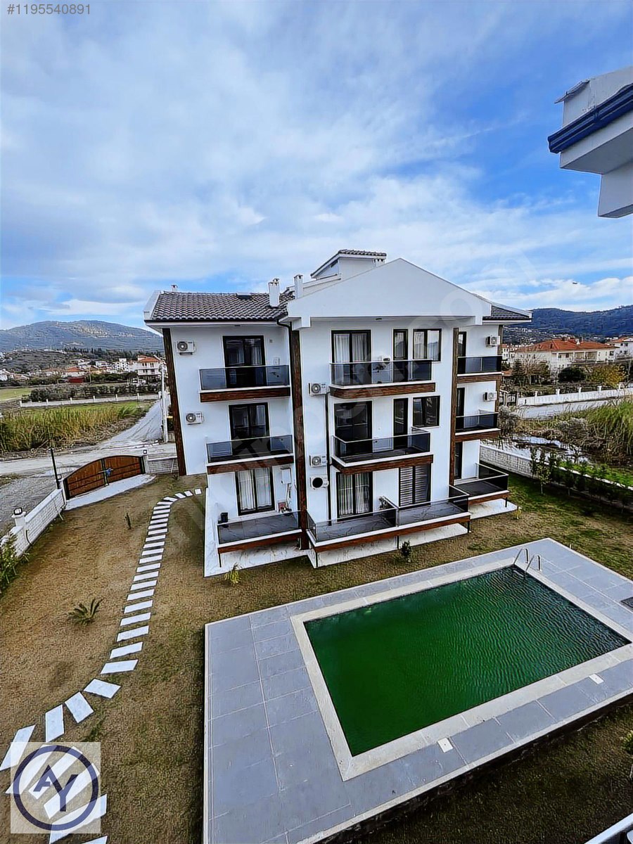 AY EMLAK'TAN BUTİK SİTE İÇERİSİNDE ARA KAT HAVUZLU SIFIR DAİRE - MUĞLA DALAMAN fotoğraf 3