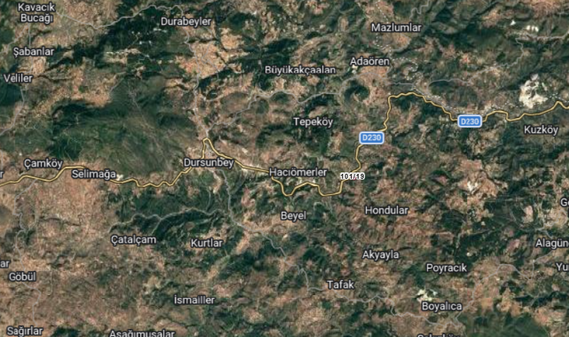 BALIKESİR DURSUNBEY HONDULAR  KÖYÜNDE  5.692  M²  TARLA  SATILIKTIR - BALIKESİR DURSUNBEY fotoğraf 5