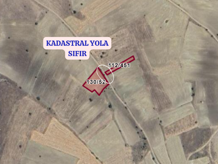 KÜTAHYA MERKEZ KÜKÜRT   KÖYÜNDE  1.690  M²  TARLA SATILIKTIR - KÜTAHYA MERKEZ fotoğraf 3