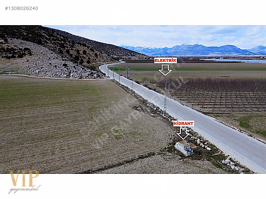 VİP GAYRİMENKUL'den KARAMIK MAH. YOL CEPHELİ 85.950 m² TARLA - ANTALYA ELMALI fotoğraf 14