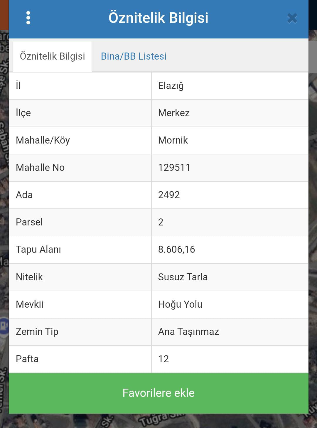 Mornikte sahibinden satılık kelepir arsa 295M² Elazığ / Merkez / Çatal Çeşme Mh. - ELAZIĞ MERKEZ fotoğraf 2