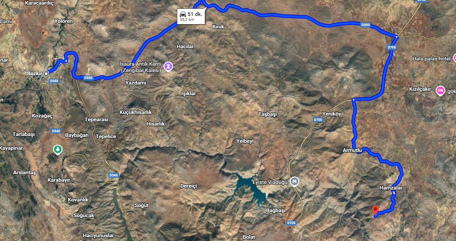   KONYA BOZKIR HAMZALAR  KÖYÜNDE 445  M² BAĞ  SATILIKTIR - KONYA BOZKIR fotoğraf 4
