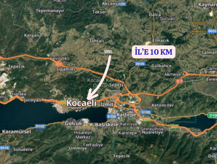 KOCAELİ İZMİT ÇAĞIRGAN  KÖYÜNDE 1.673 M²  TARLA  SATILIKTIR - KOCAELİ İZMİT fotoğraf 6