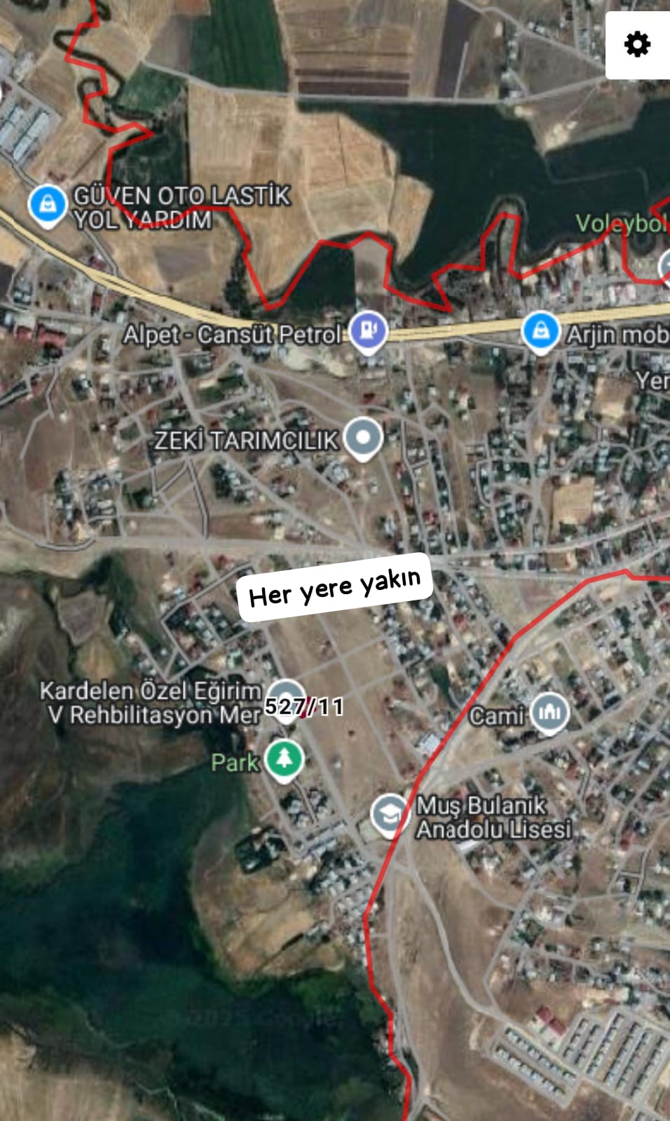 SATILIK ARSA 650 M² Muş / Bulanık / Yeni Mah.  - MUŞ BULANIK fotoğraf 3