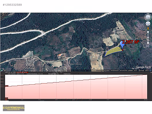 GEYVEDE RESMİ YOLA CEPHE 2.267 M² SATILIK TARLA - SAKARYA GEYVE fotoğraf 5
