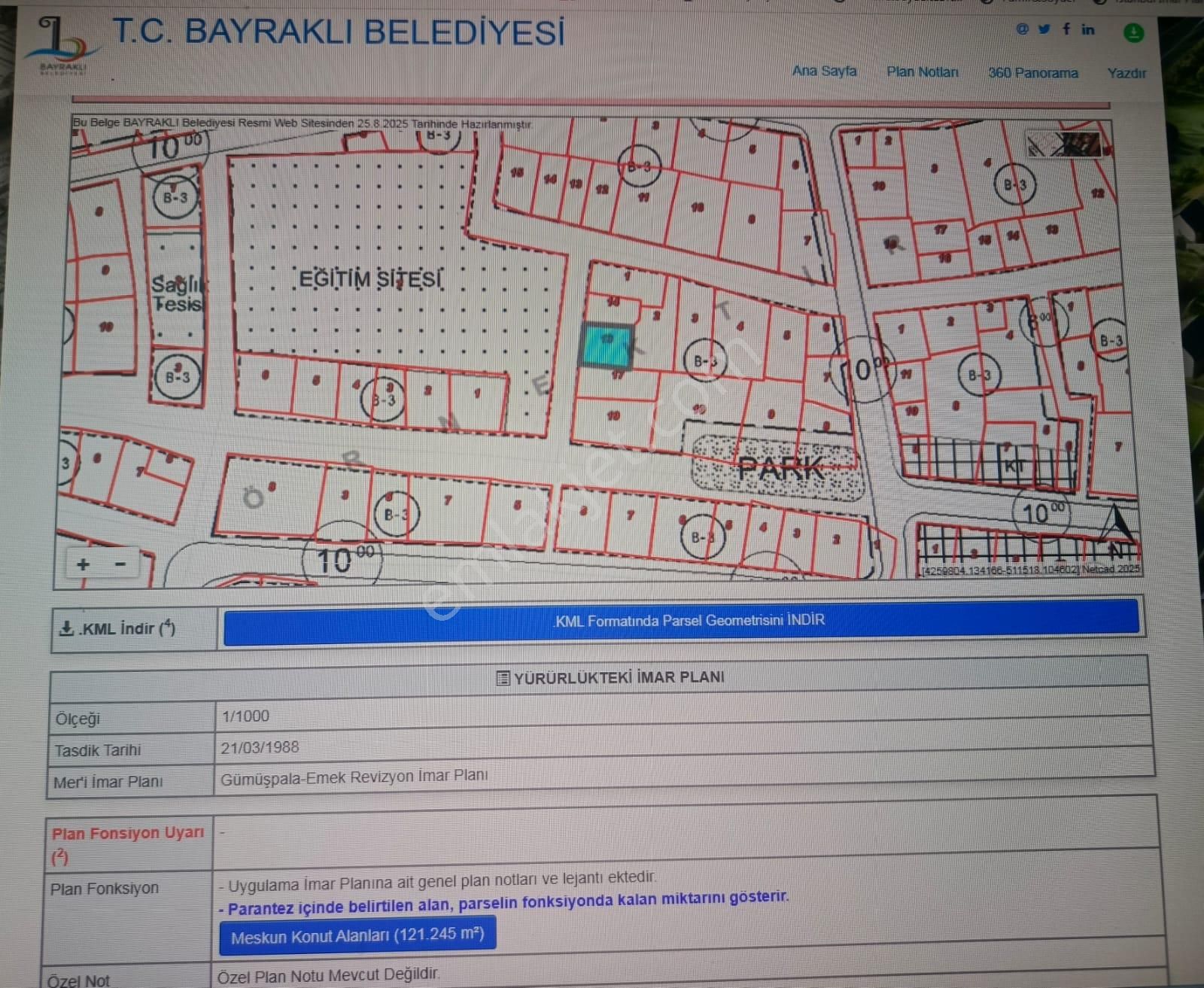 Gümüşpala Da Satılık Veya Kat Karşılığı Müstakil Arsa - İZMİR BAYRAKLI fotoğraf 3