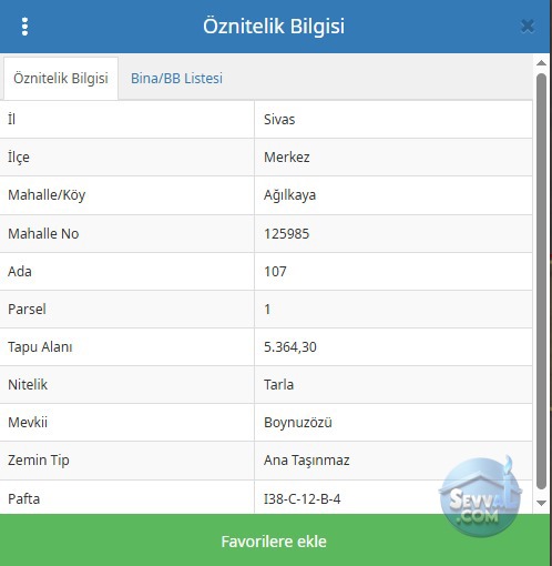SİVAS MERKEZ AĞLIKAYA DA 5.364 M² TARLAMIZ SATILIKTIR - SİVAS MERKEZ fotoğraf 2