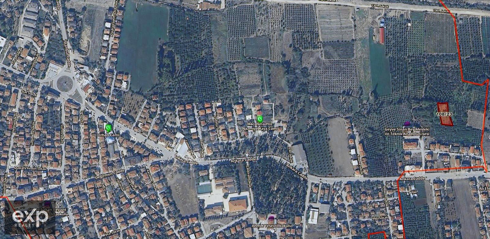 eXp'den Adliyeye 80m Uzaklıkta Yatırımlık 1464 m2 Arazi - SAKARYA GEYVE fotoğraf 3