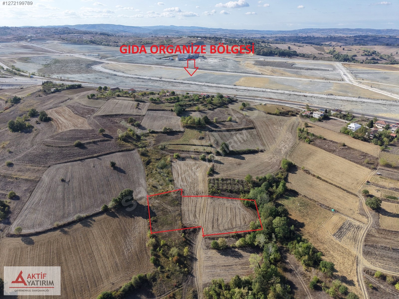 KANDIRA'DA ORGANİZEYE ÇOK YAKIN KISMİ İMAR İÇİNDE 4124 M2 TARLA - KOCAELİ KANDIRA fotoğraf 6