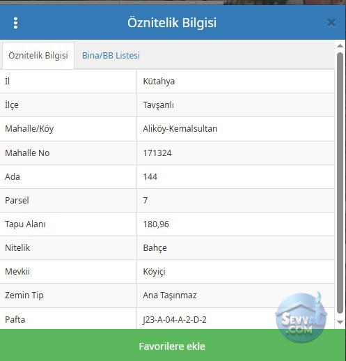 KÜTAHYA TAVŞANLI ALİKÖY DE 181 M² TARLAMIZ SATILIKTIR - KÜTAHYA TAVŞANLI fotoğraf 2
