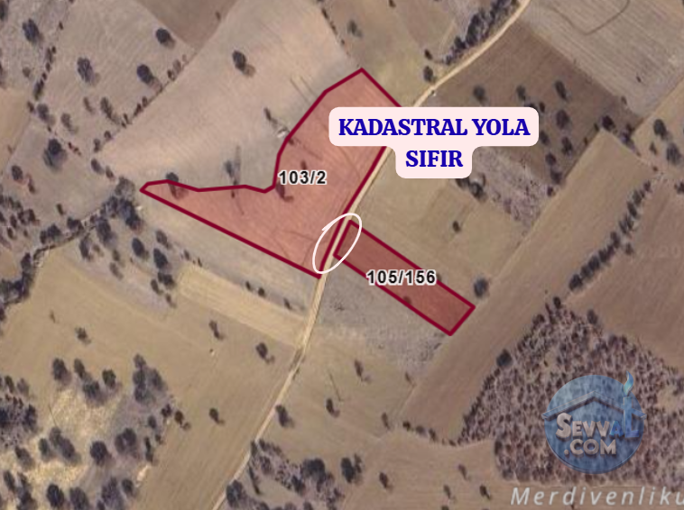UŞAK BANAZ İMREZ  KÖYÜNDE 2.794 M²  TARLA  SATILIKTIR - UŞAK BANAZ fotoğraf 3