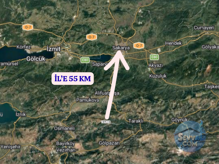SAKARYA GEVYE GÜNHOŞLAR  KÖYÜNDE  3.908 VE 2.068 M² TARLA  SATILIKTIR - SAKARYA GEYVE fotoğraf 8