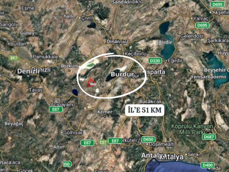 BURDUR YEŞİLOVA BÜYÜKYAKA KÖYÜ’NDE 2.400 M² TARLAMIZ  SATILIKTIR. - BURDUR YEŞİLOVA fotoğraf 8